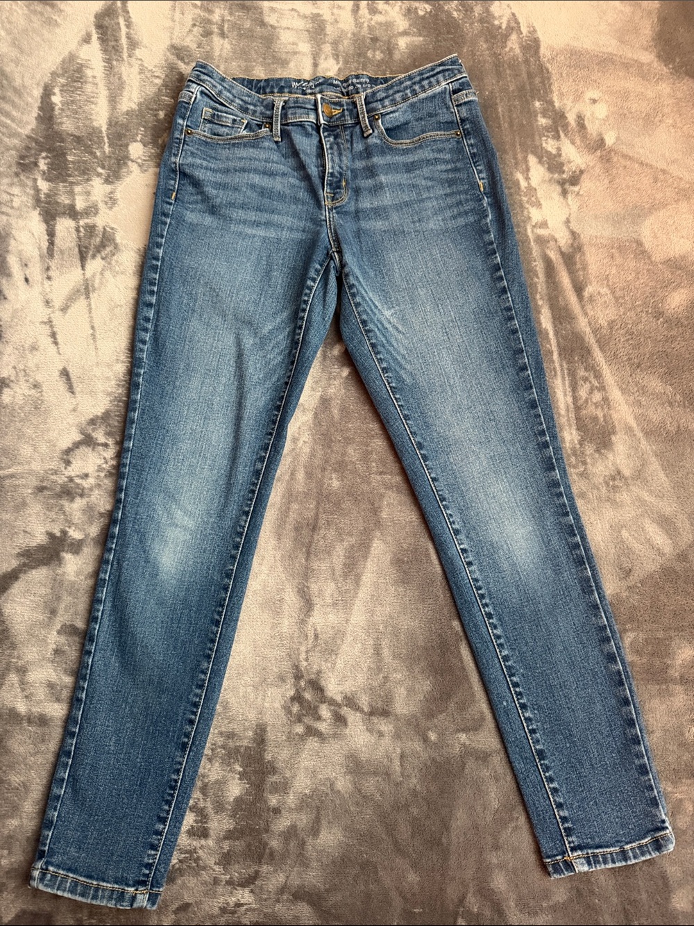 Mossimo Supply Co. Women's Skinny Jeans in Medium Blue Wash